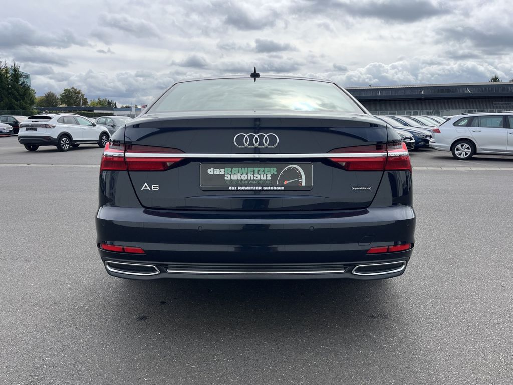 Audi A6 2023 г. Синий, пробег 55187 км