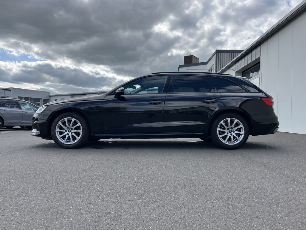 Audi A4 2023 г. Чёрный, пробег 48065 км