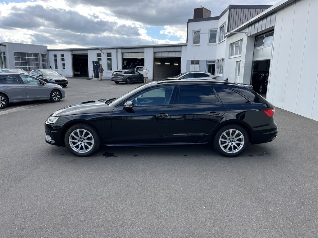 Audi A4 2023 г. Чёрный, пробег 48065 км