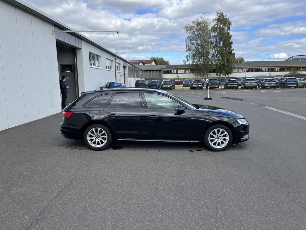 Audi A4 2023 г. Чёрный, пробег 48065 км