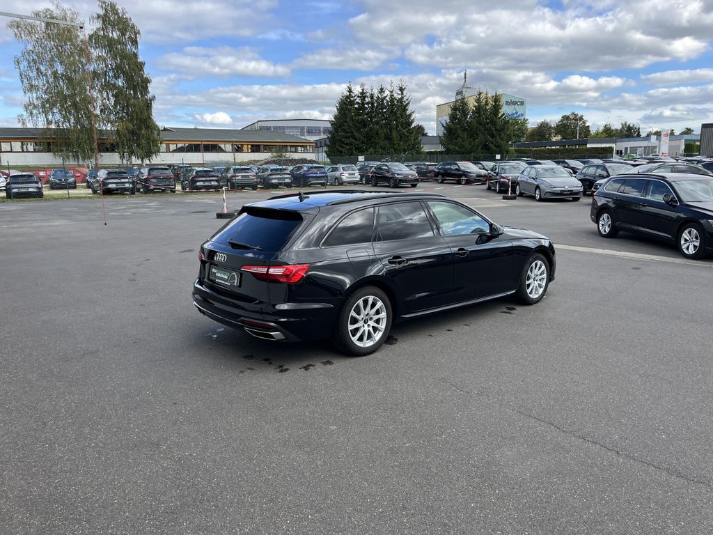 Audi A4 2023 г. Чёрный, пробег 48065 км