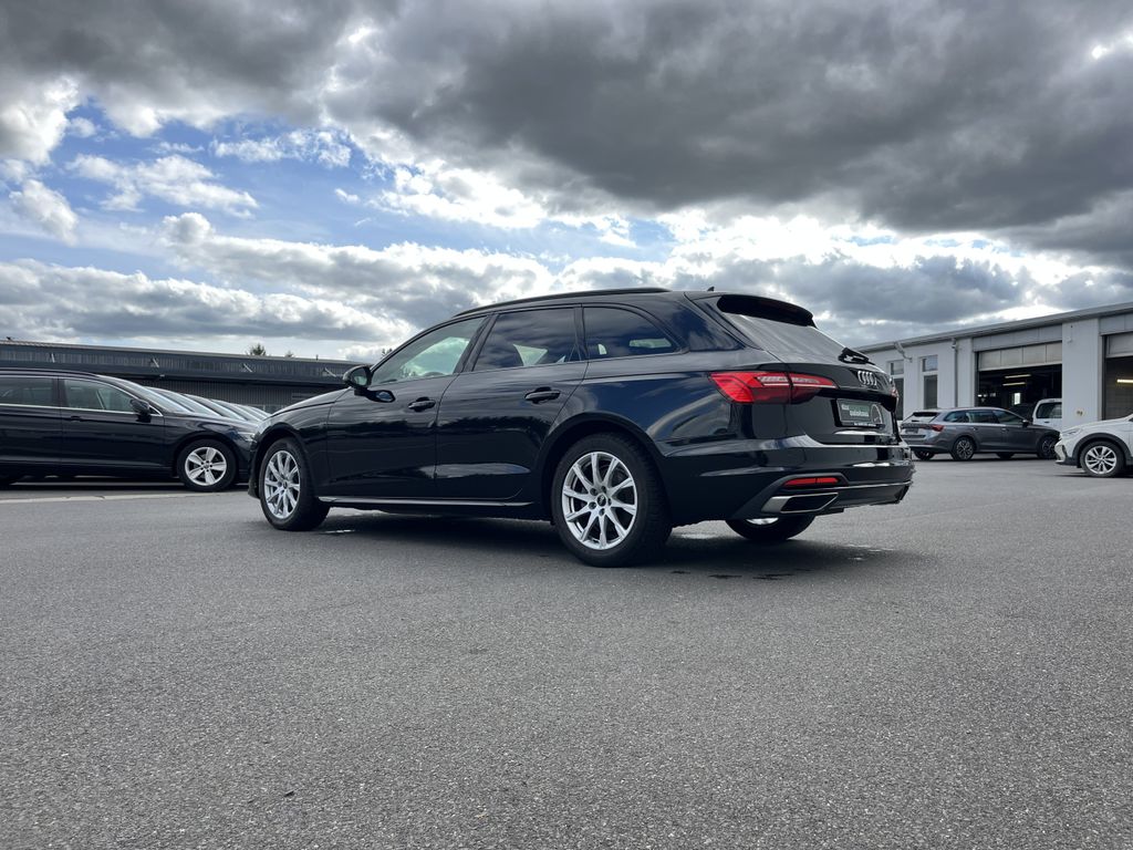 Audi A4 2023 г. Чёрный, пробег 48065 км