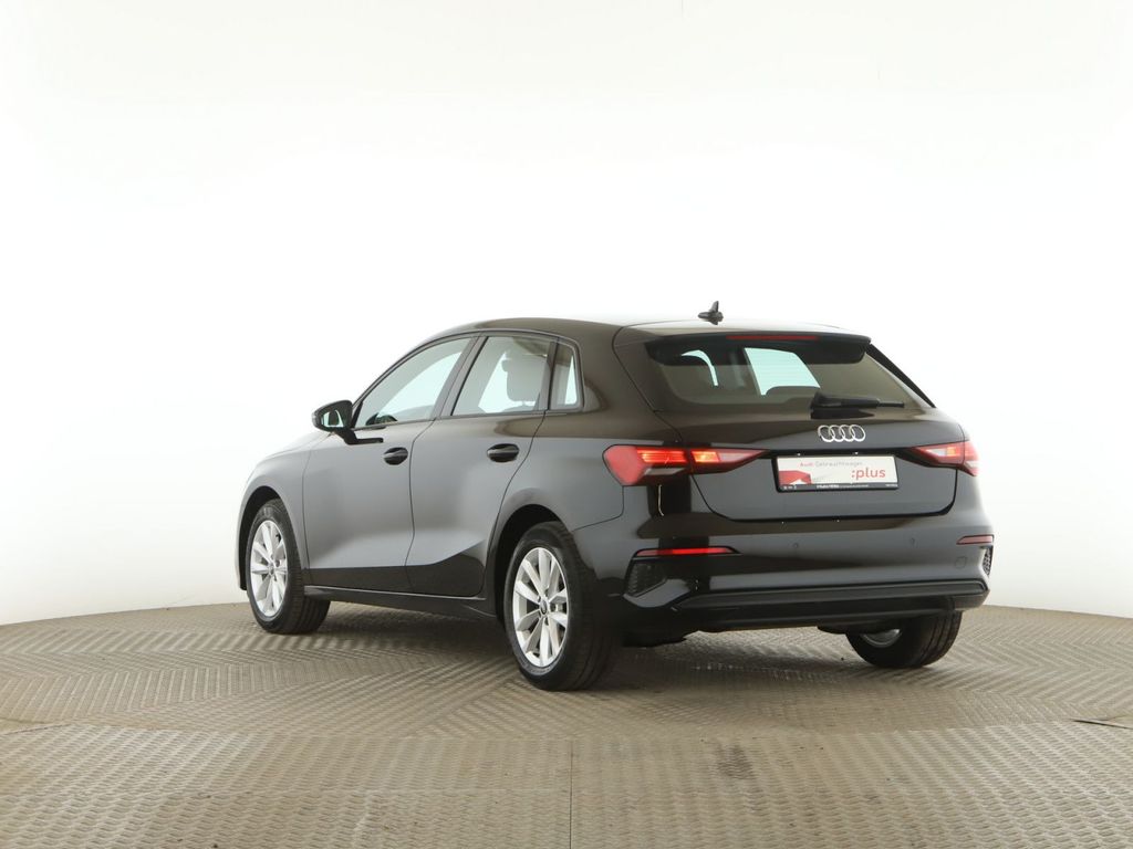 Audi A3 2023 г. Чёрный, пробег 48779 км