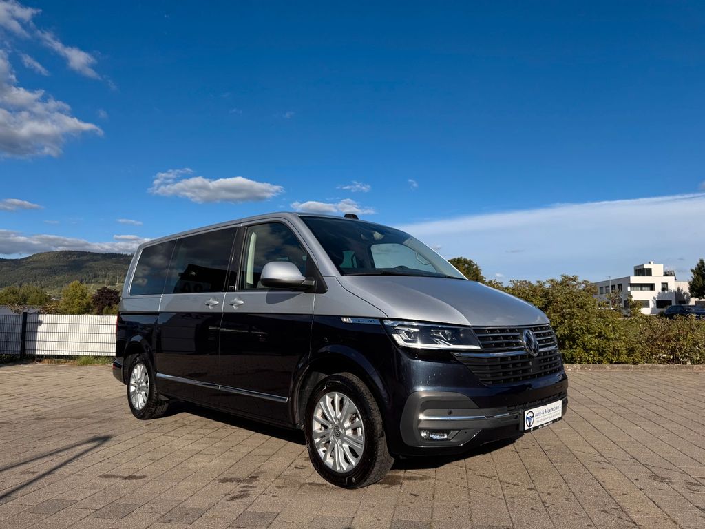 Volkswagen T6 MULTIVAN 2022 г. Синий, пробег 53000 км