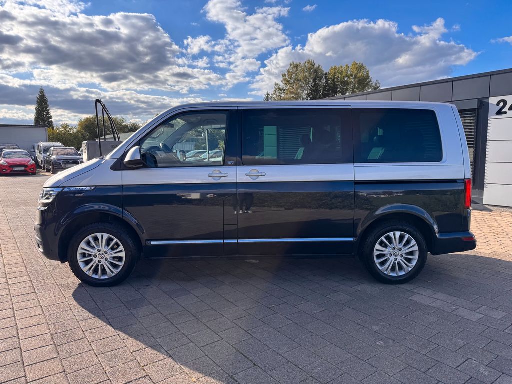 Volkswagen T6 MULTIVAN 2022 г. Синий, пробег 53000 км