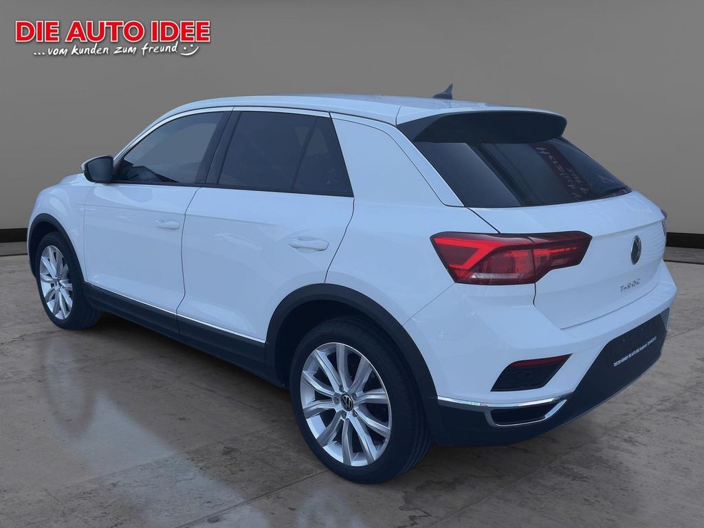 Volkswagen T-Roc 2022 г. Белый, пробег 37950 км