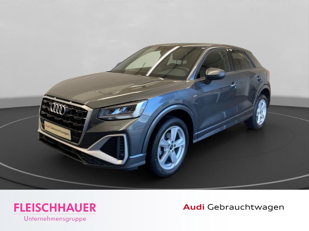 Audi Q2 2023 г. Серый, пробег 52420 км