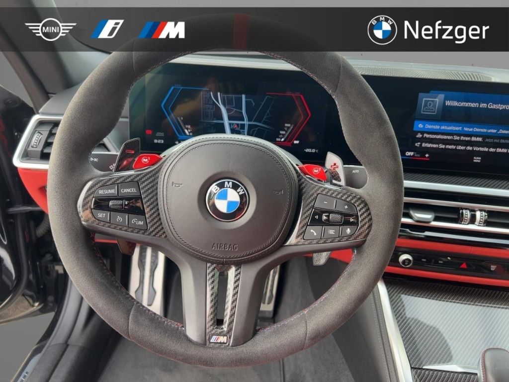 BMW M4 2023 г. Чёрный, пробег 26100 км