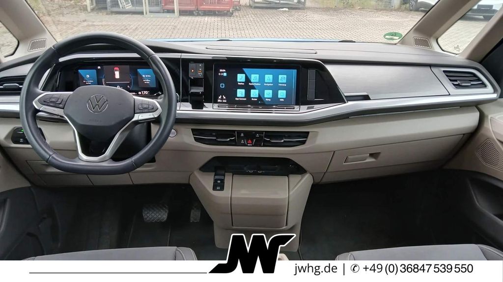 Volkswagen T7 MULTIVAN 2023 г. Белый, пробег 39600 км