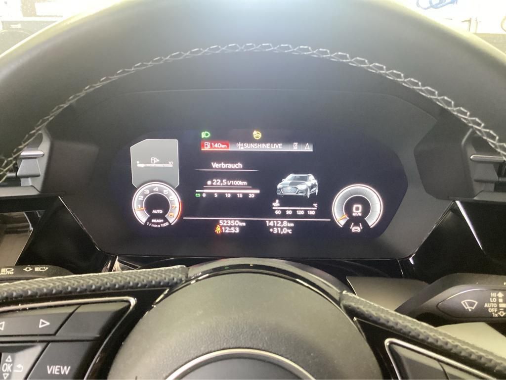 Audi A3 2022 г. Красный, пробег 52350 км