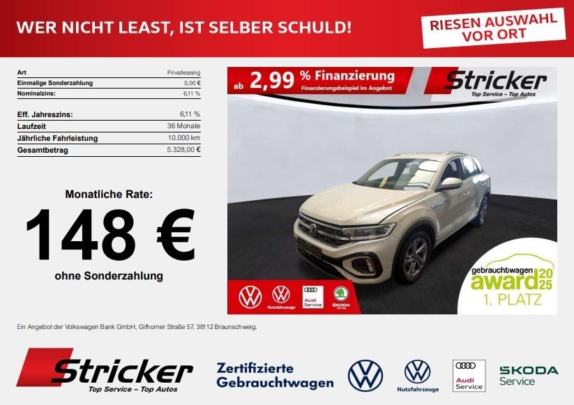 Volkswagen T-Roc 2024 г. Серый, пробег 19379 км
