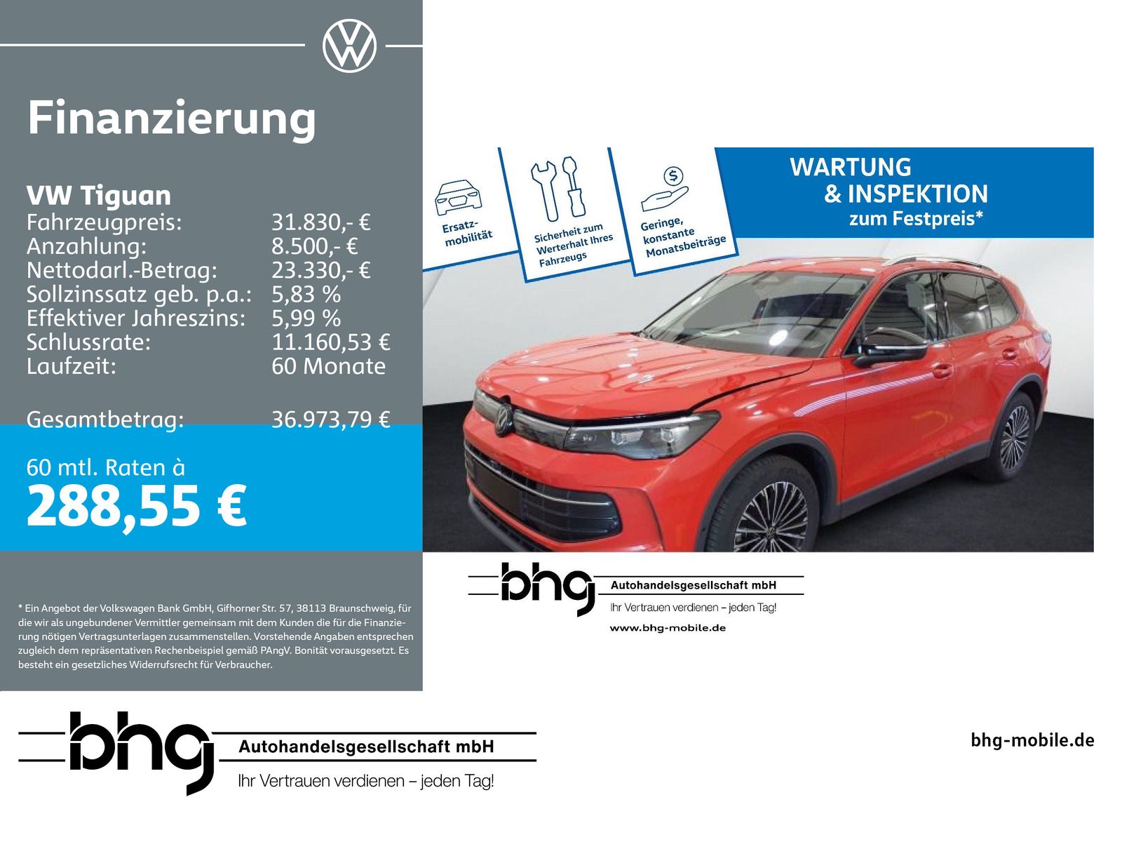 Volkswagen Tiguan 2026