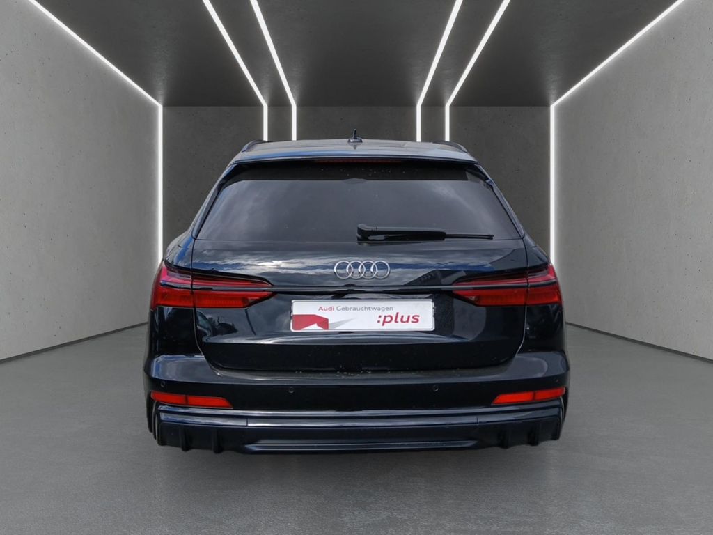 Audi S6 2023 г. Чёрный, пробег 51222 км