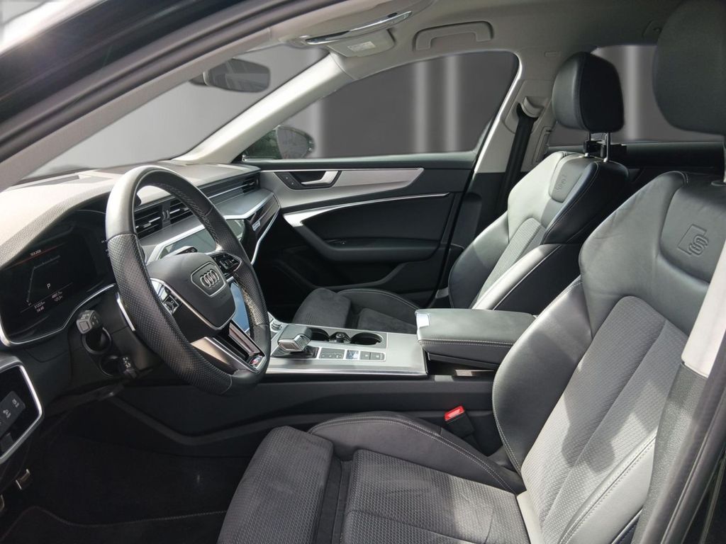 Audi S6 2023 г. Чёрный, пробег 51222 км