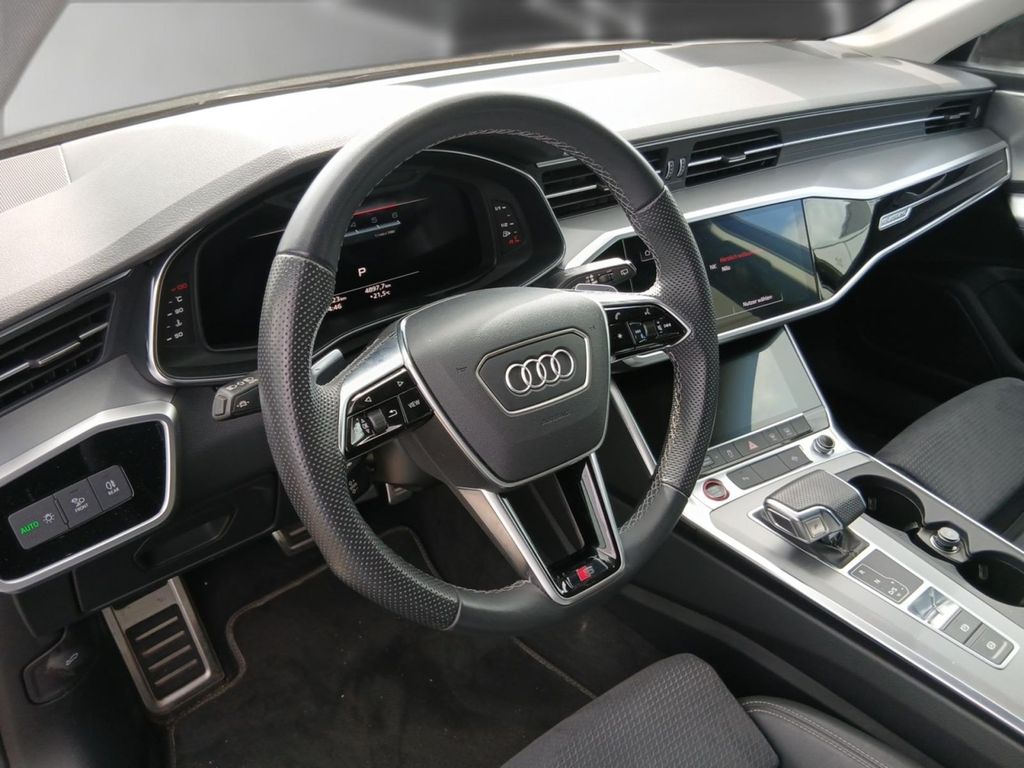 Audi S6 2023 г. Чёрный, пробег 51222 км