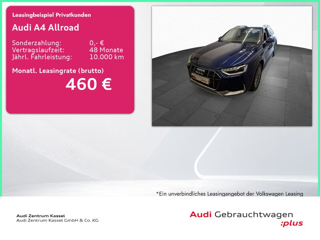 Audi A4 allroad 2023 г. Синий, пробег 43363 км
