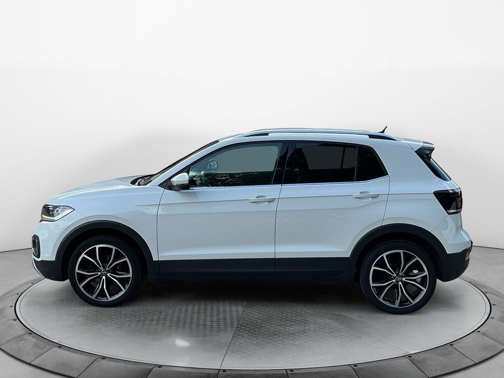 Volkswagen T-Cross 2022 г. Белый, пробег 49358 км