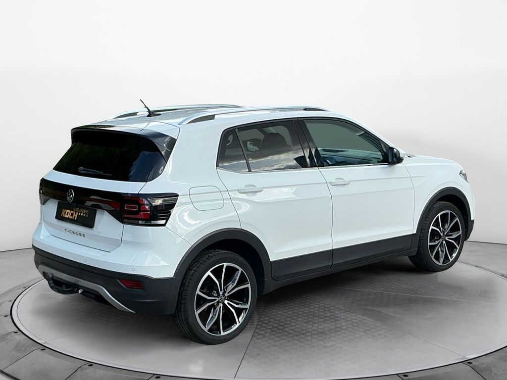 Volkswagen T-Cross 2022 г. Белый, пробег 49358 км