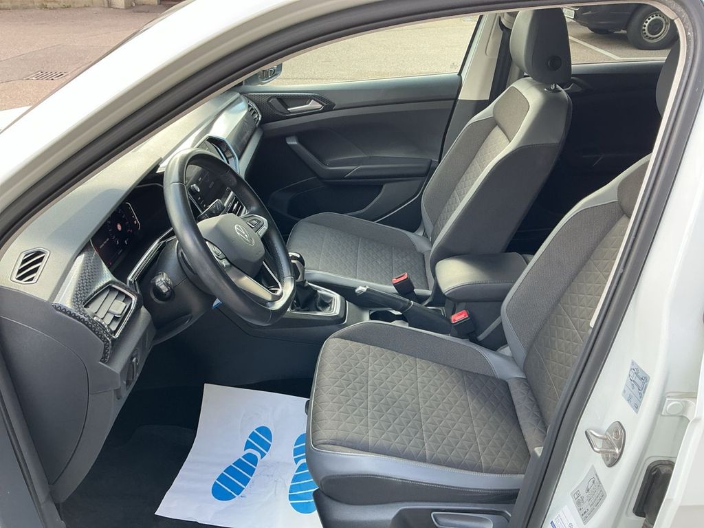 Volkswagen T-Cross 2022 г. Белый, пробег 49358 км