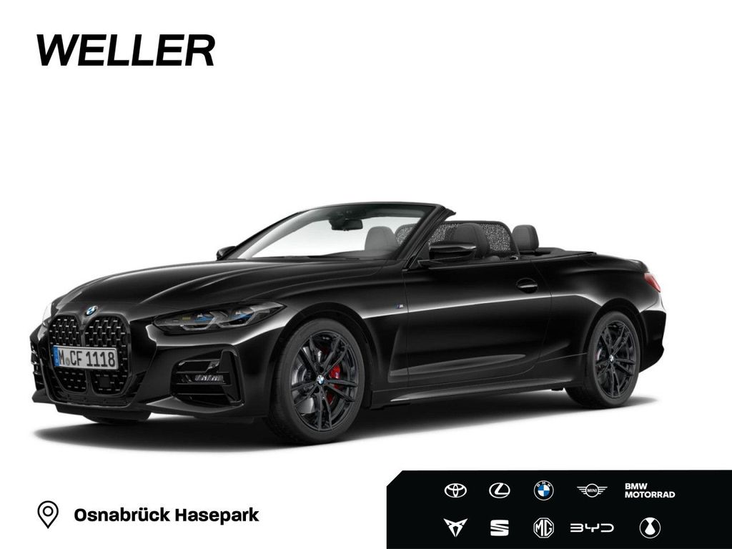 BMW 430 2021 г. Чёрный, пробег 50000 км