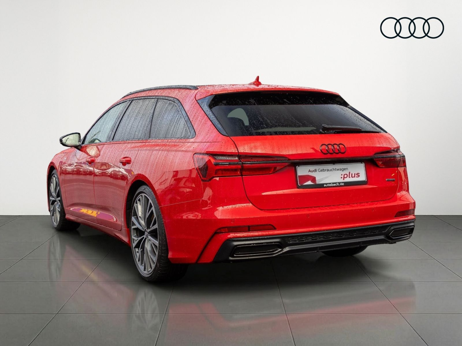 Audi A6 2022 г. Красный, пробег 55050 км