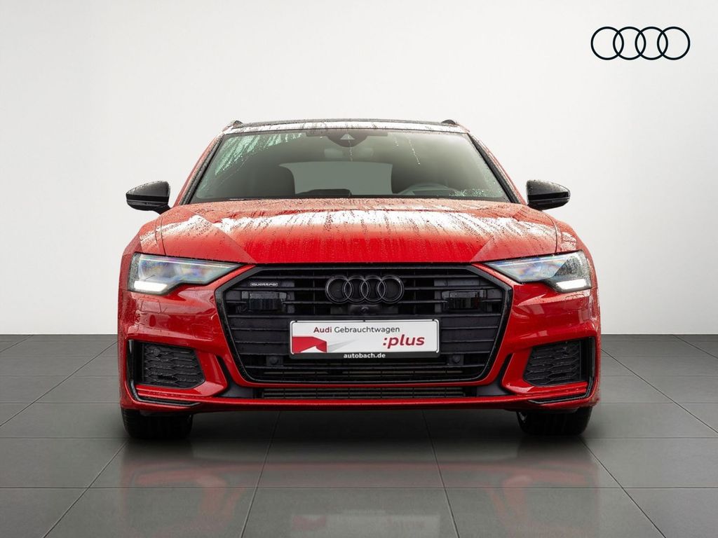 Audi A6 2022 г. Красный, пробег 55050 км
