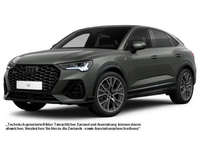 Audi Q3 2023 г. Серый, пробег 51000 км