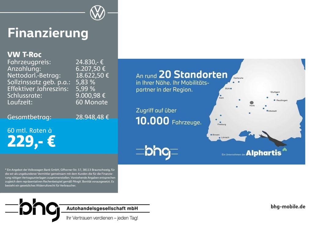 Volkswagen T-Roc 2022 г. Чёрный, пробег 39038 км