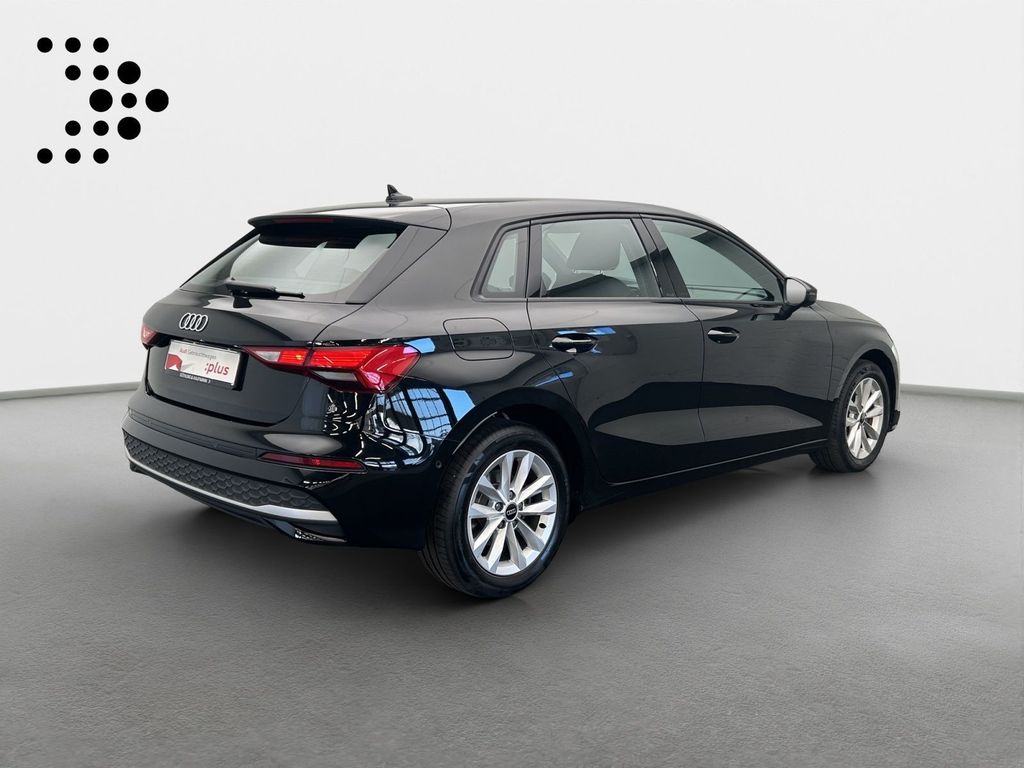 Audi A3 2024 г. Чёрный, пробег 59926 км