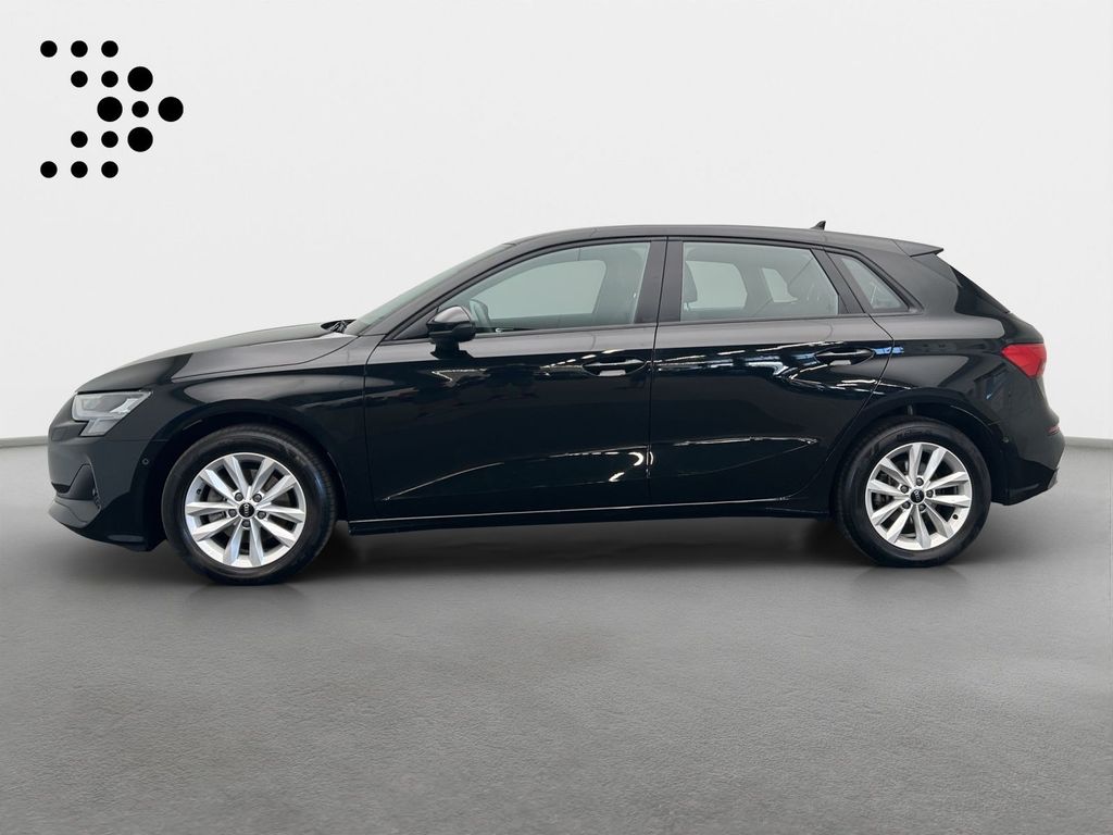 Audi A3 2024 г. Чёрный, пробег 59926 км