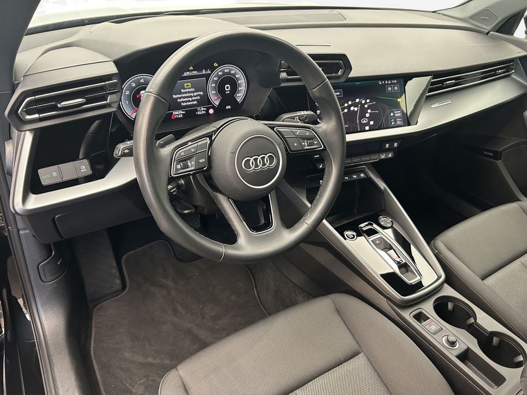 Audi A3 2024 г. Чёрный, пробег 59926 км