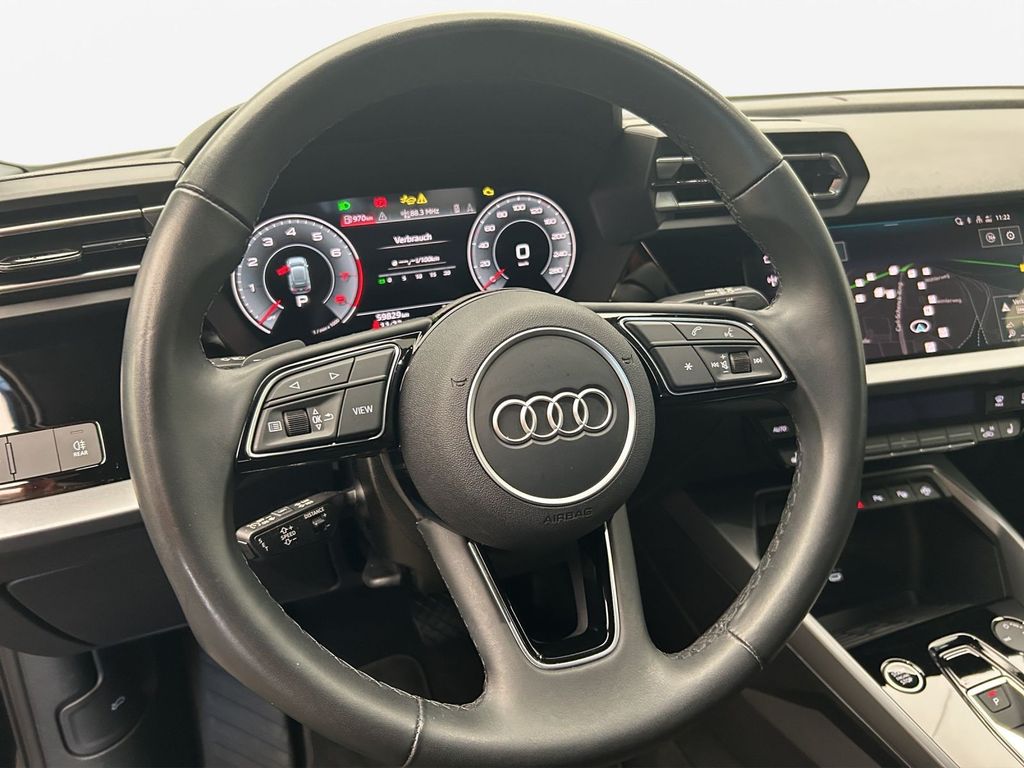 Audi A3 2024 г. Чёрный, пробег 59926 км