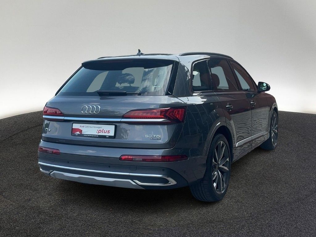 Audi Q7 2023 г. Серый, пробег 37041 км