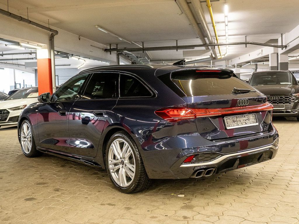Audi A5 2025 г. Синий, пробег 11090 км
