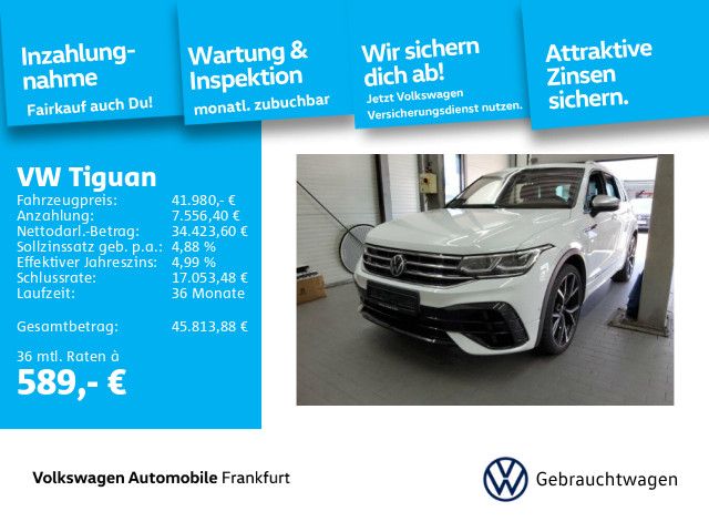 Volkswagen Tiguan 2023 г. Белый, пробег 33625 км