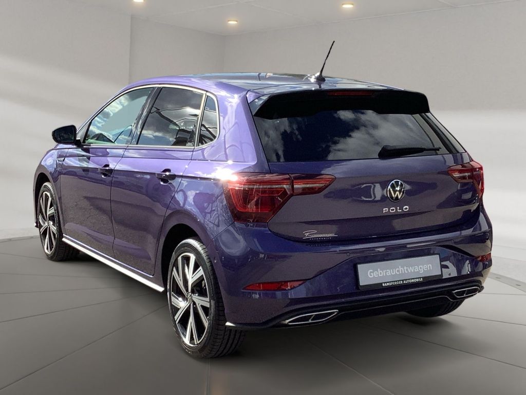Volkswagen Polo 2022 г. Фиолетовый, пробег 46040 км