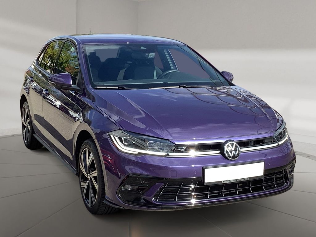 Volkswagen Polo 2022 г. Фиолетовый, пробег 46040 км