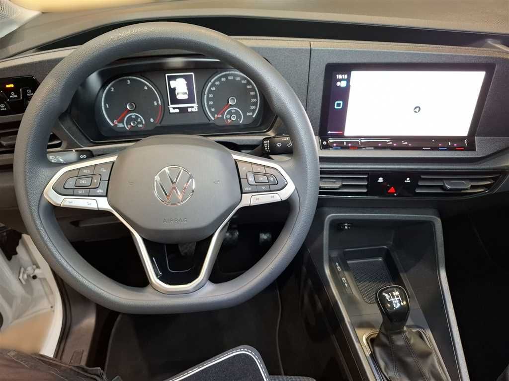 Volkswagen Caddy 2022 г. Белый, пробег 30648 км