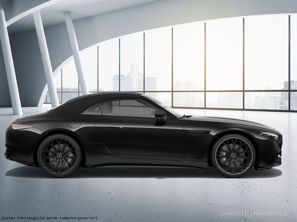 Mercedes-Benz SL 43 AMG 2023 г. Чёрный, пробег 47767 км