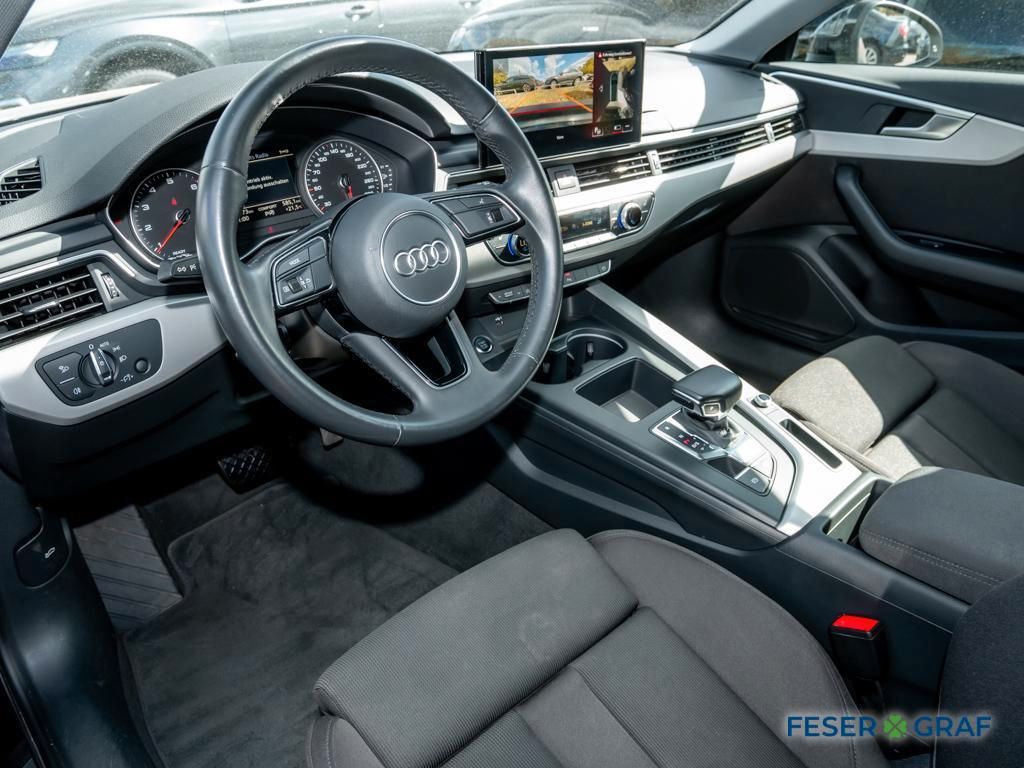 Audi A4 2022 г. Чёрный, пробег 45154 км