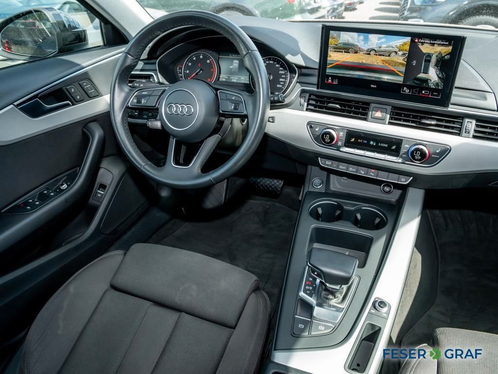 Audi A4 2022 г. Чёрный, пробег 45154 км