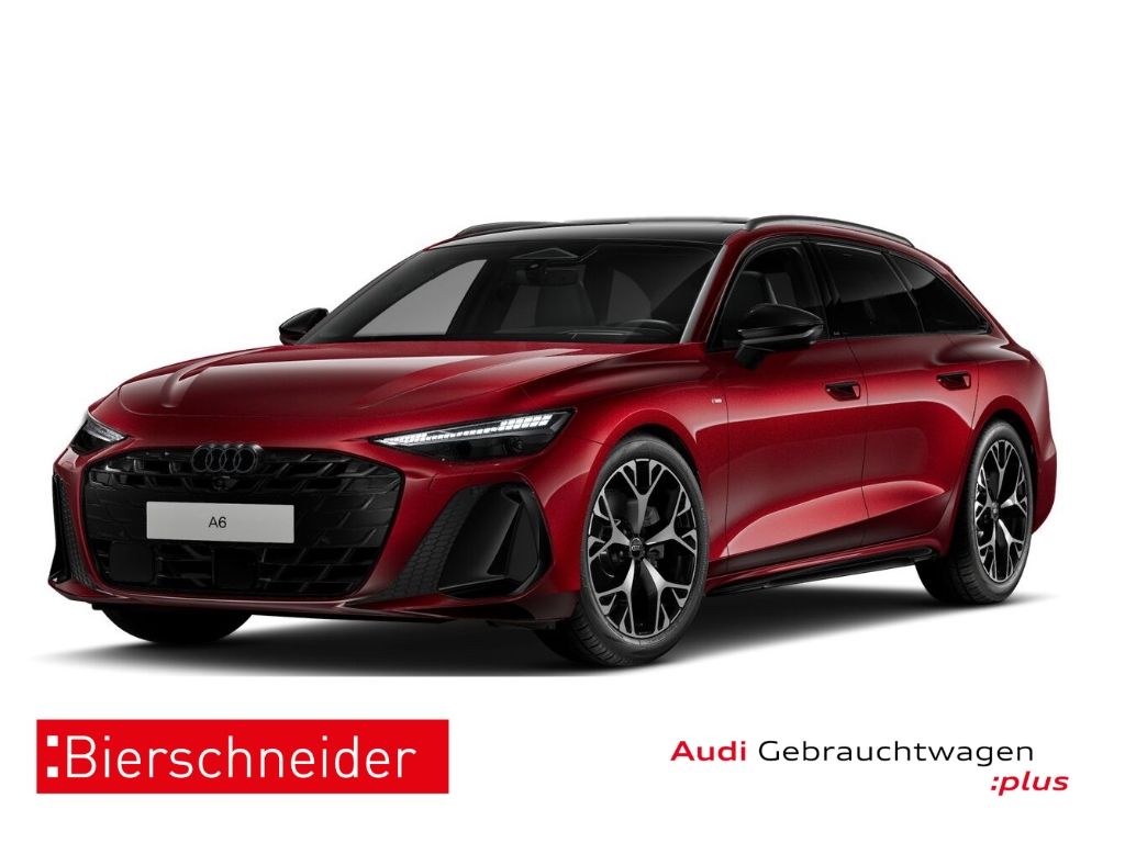 Audi A6 2026 г. Красный, пробег 4450 км