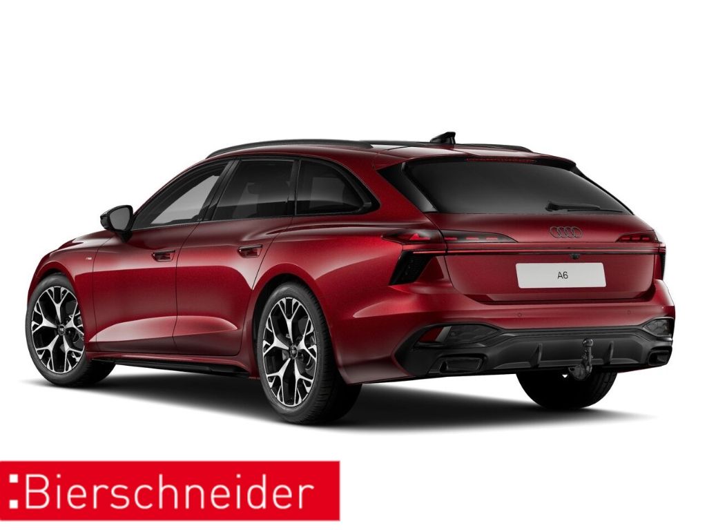 Audi A6 2026 г. Красный, пробег 4450 км