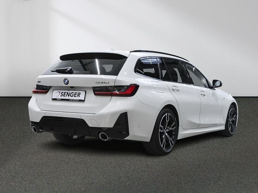 BMW 320 2024 г. Белый, пробег 50256 км