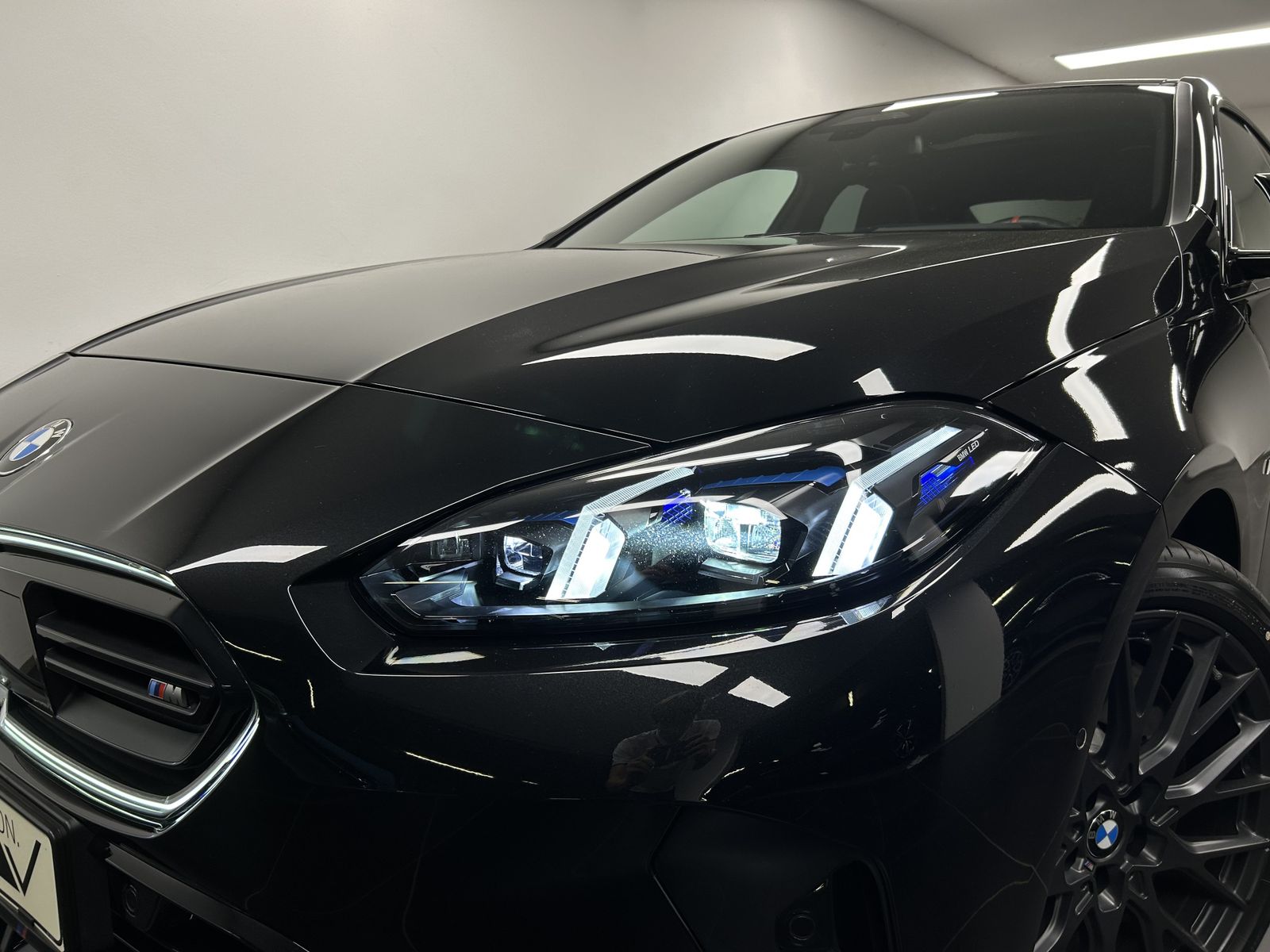 BMW M235 2025 г. Чёрный, пробег 7491 км