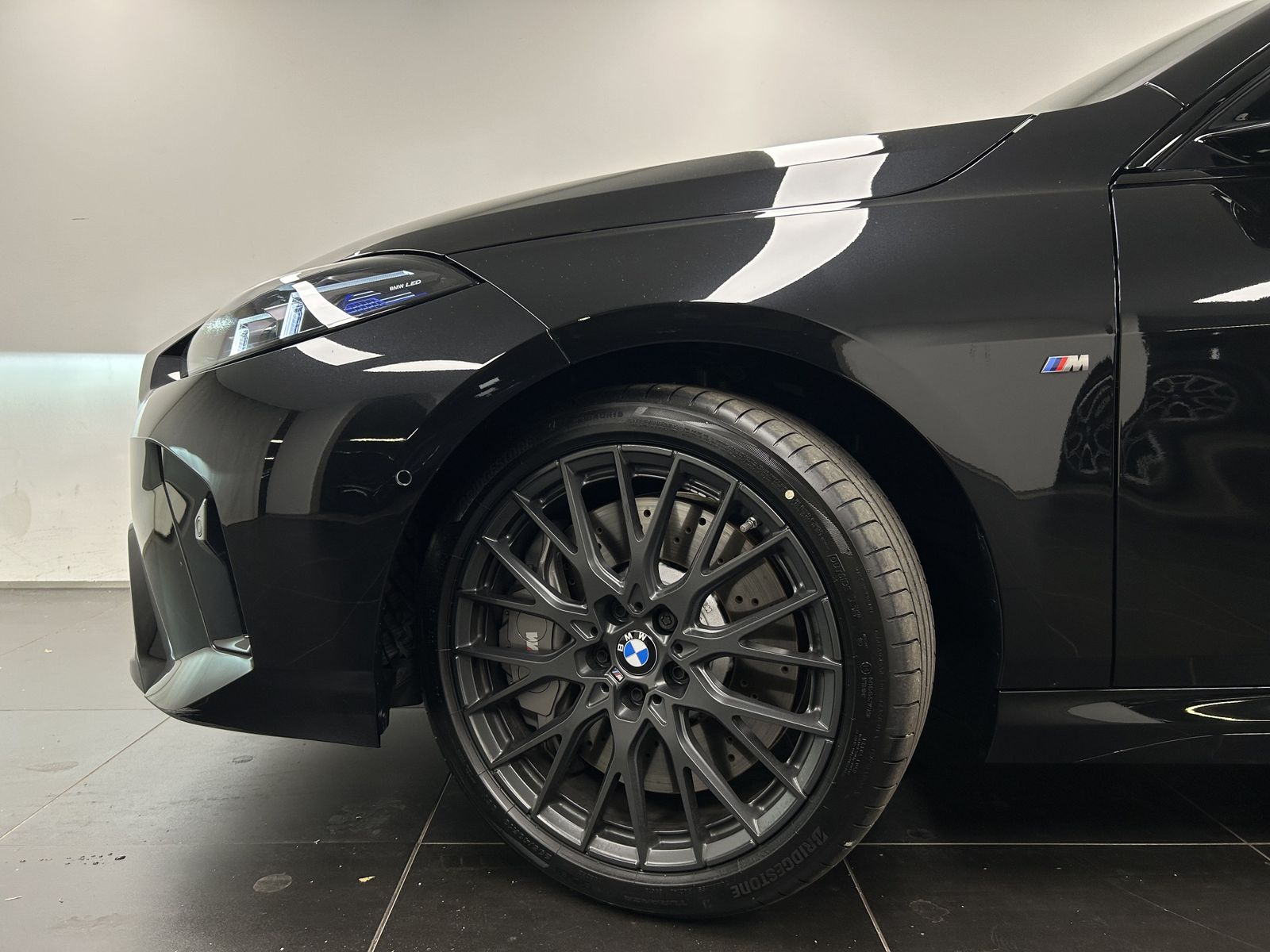 BMW M235 2025 г. Чёрный, пробег 7491 км