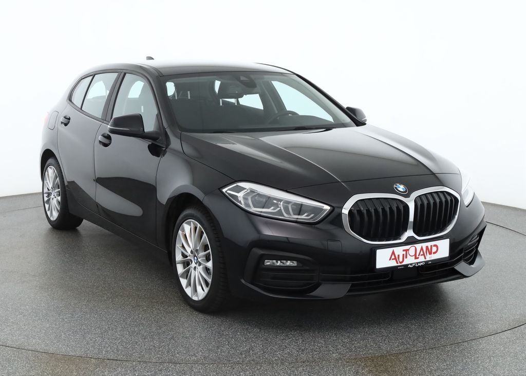 BMW 118 2024 г. Чёрный, пробег 45462 км