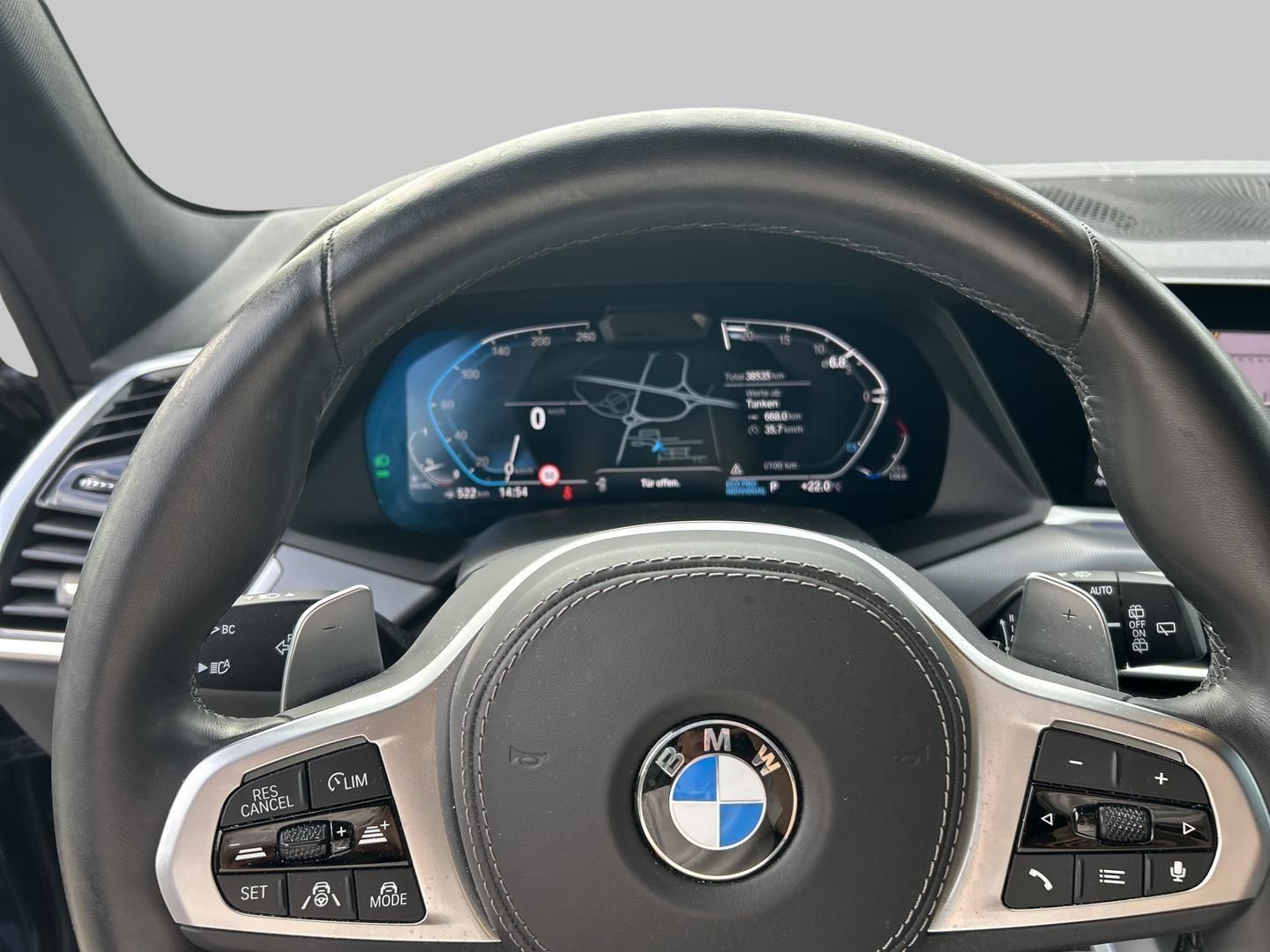 BMW X5 2023 г. Чёрный, пробег 38534 км