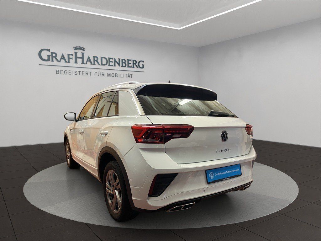 Volkswagen T-Roc 2022 г. Белый, пробег 32100 км