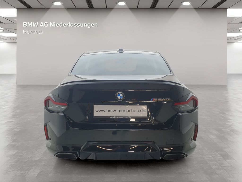 BMW M240I 2023 г. Чёрный, пробег 9322 км